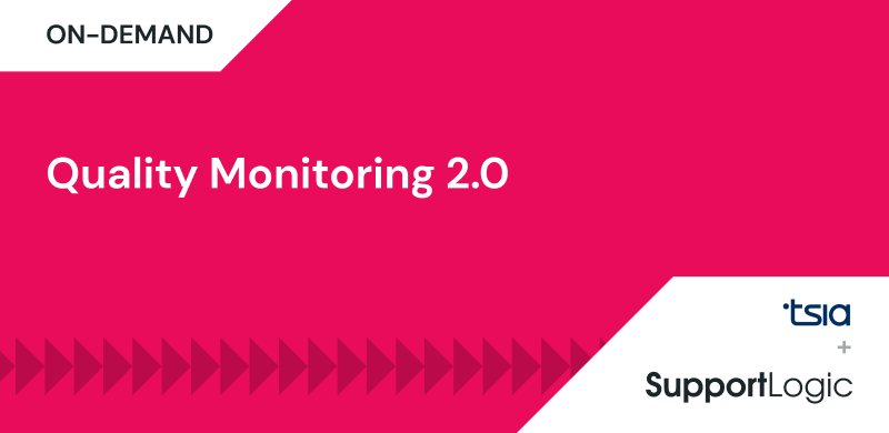Quality Monitoring 2.0