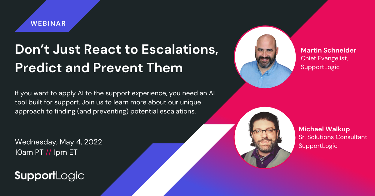 Cover image for - Don't Just React to Escalations, Predict and Prevent Them