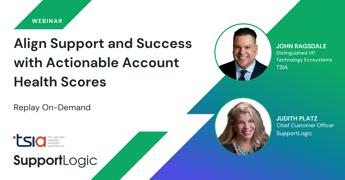 Align Support and Success Teams with Actionable Account Health Scores